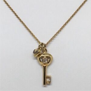 Juicy Couture Heart Key Necklace